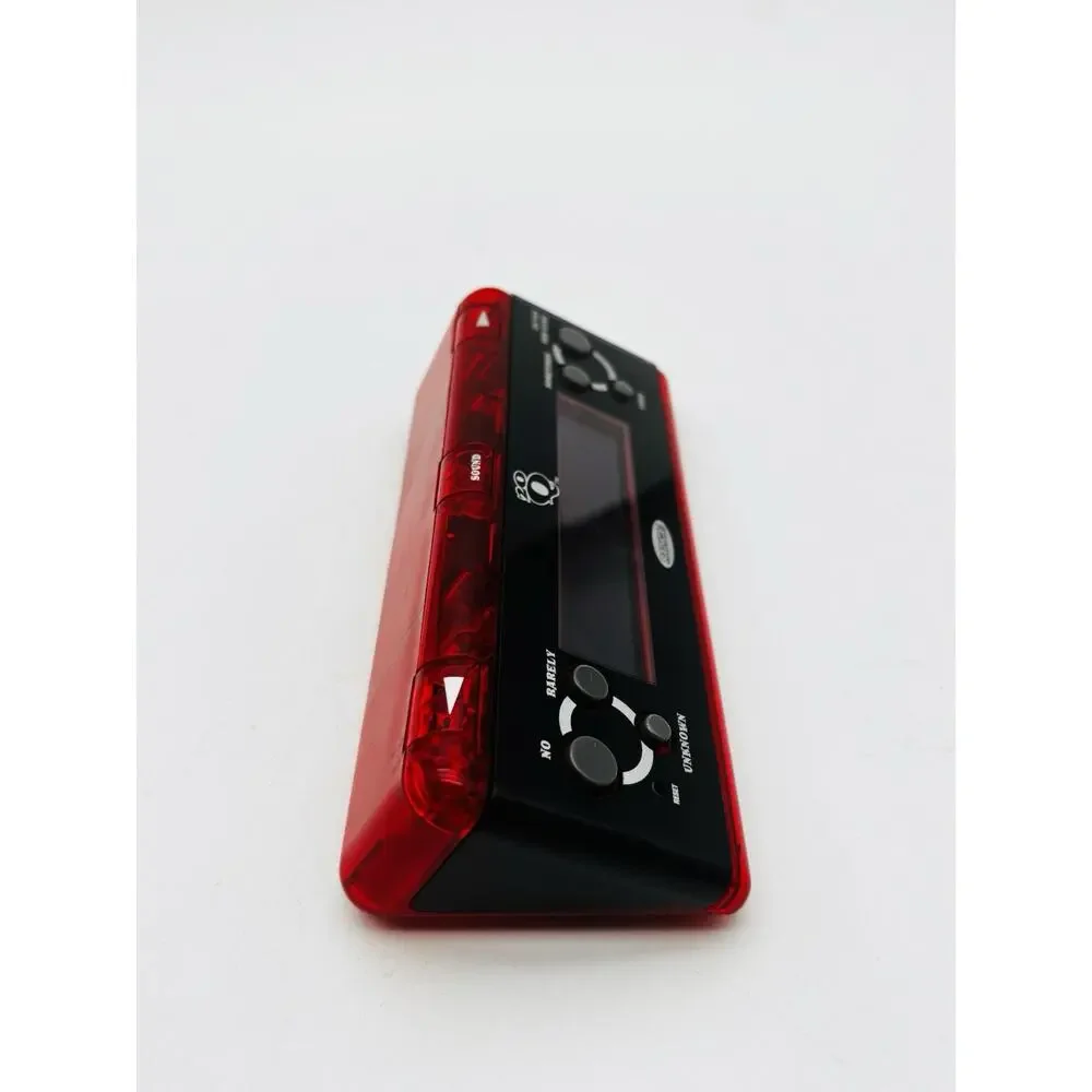 20Q Radica Electronic Handheld Game Big Screen 2005 Red 20 Questions - Works